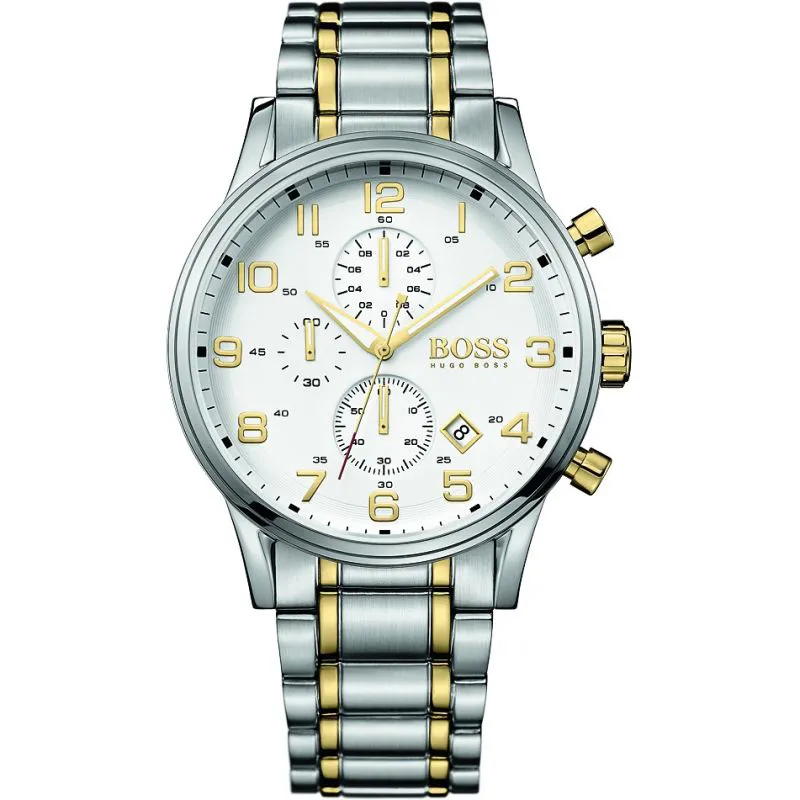 Aeroliner Chronograph Two-Tone Stainless Steel Watch 44mm 1513236