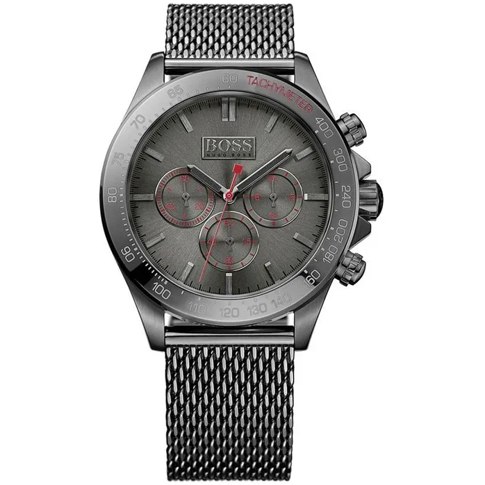 Ikon Chronograph Grey Dial Grey Mesh Bracelet 1513443