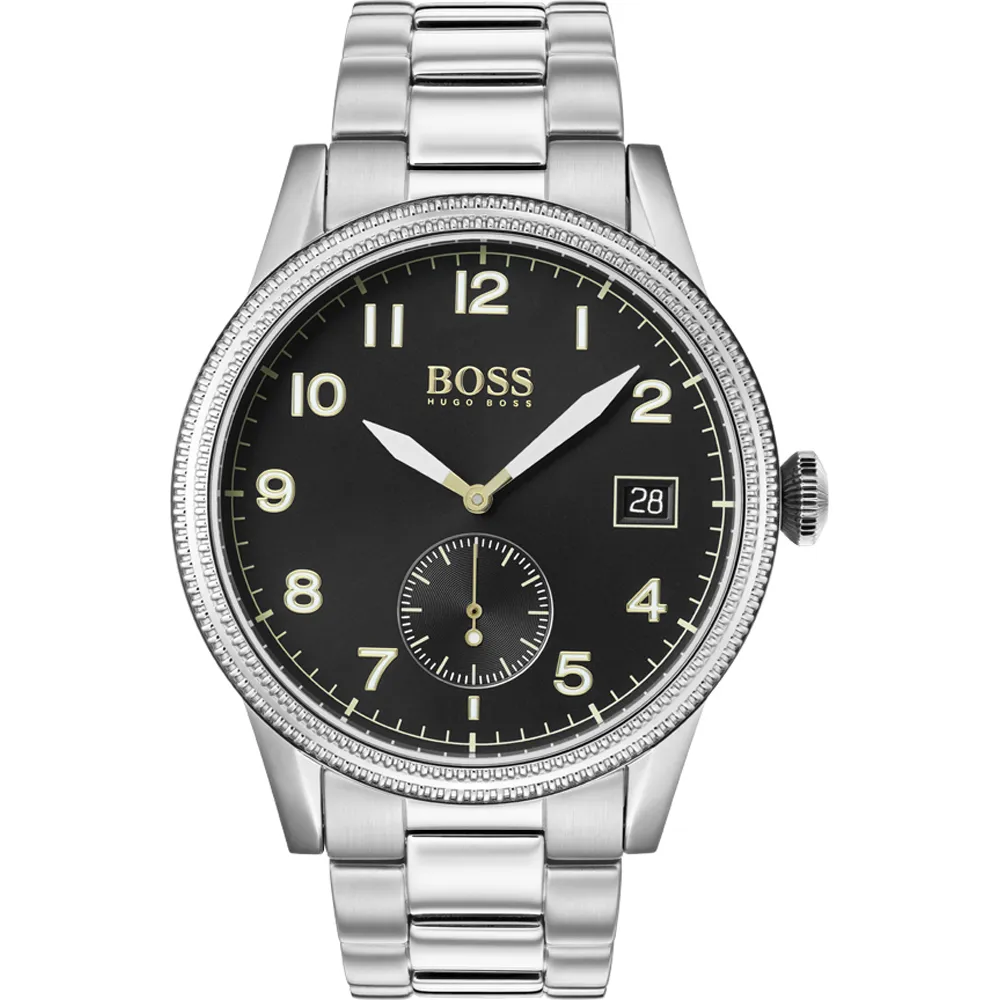 Legacy Black Dial Silver Stainless Steel 1513671 44mm