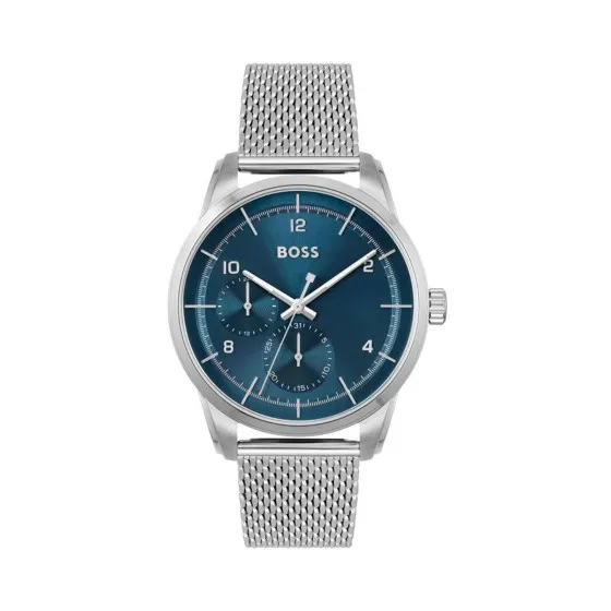 Sophio Blue Dial Silver Mesh Watch 1513942