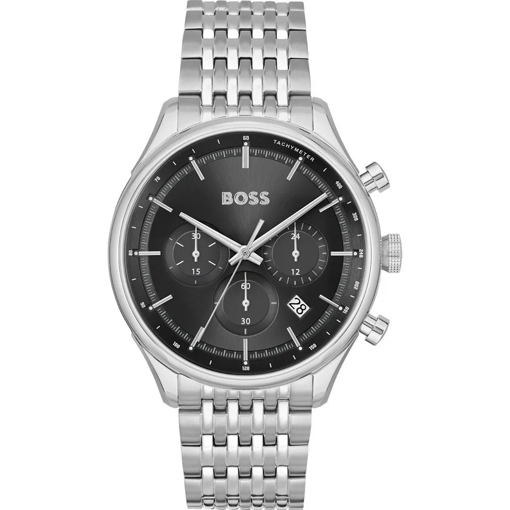 Gregor Chronograph Black Dial Stainless Steel 1514082