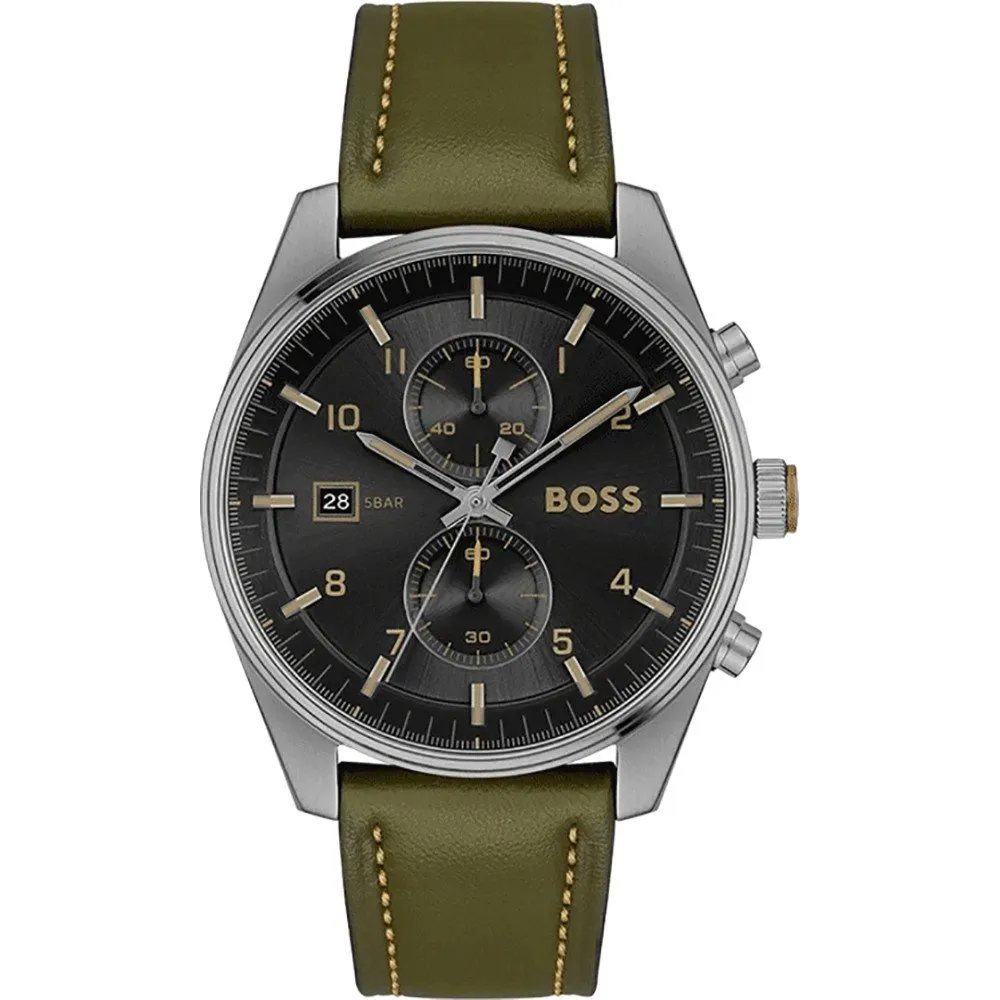 Skytraveller Chronograph Black Dial 1514148