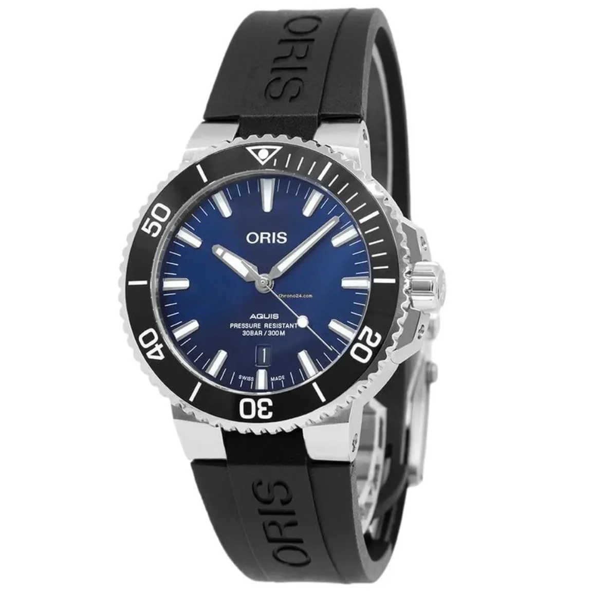 Oris Aquis Date 01 733 7730 4135-07 4 24 64EB 43.5mm Ref. 01 733 7730 4135-07 4 24 64EB