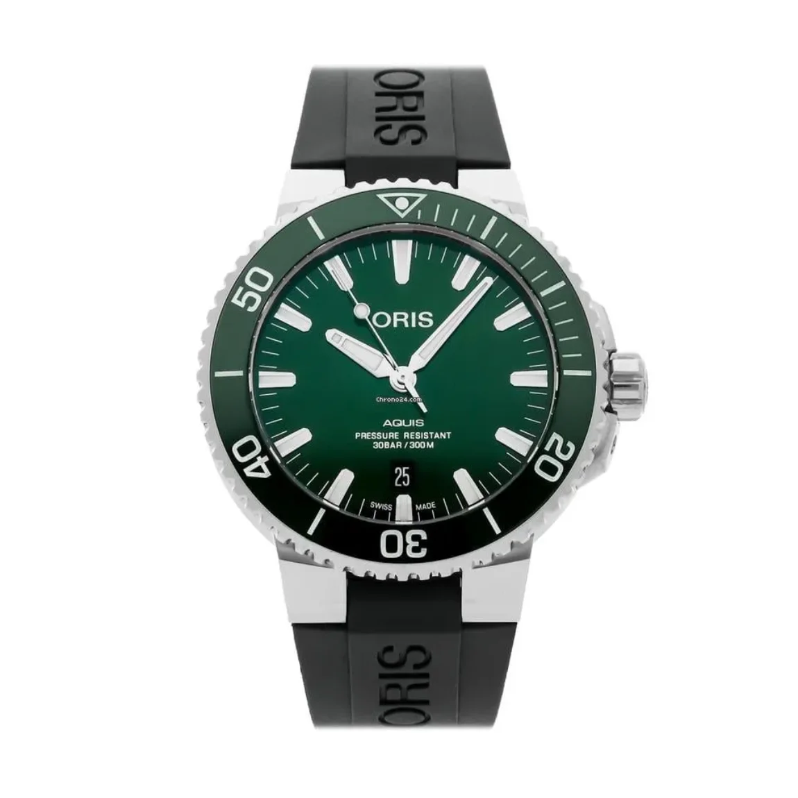 Oris Aquis Date 01 733 7730 4157-07 4 24 64EB 43.5mm Ref. 01 733 7730 4157-07 4 24 64EB