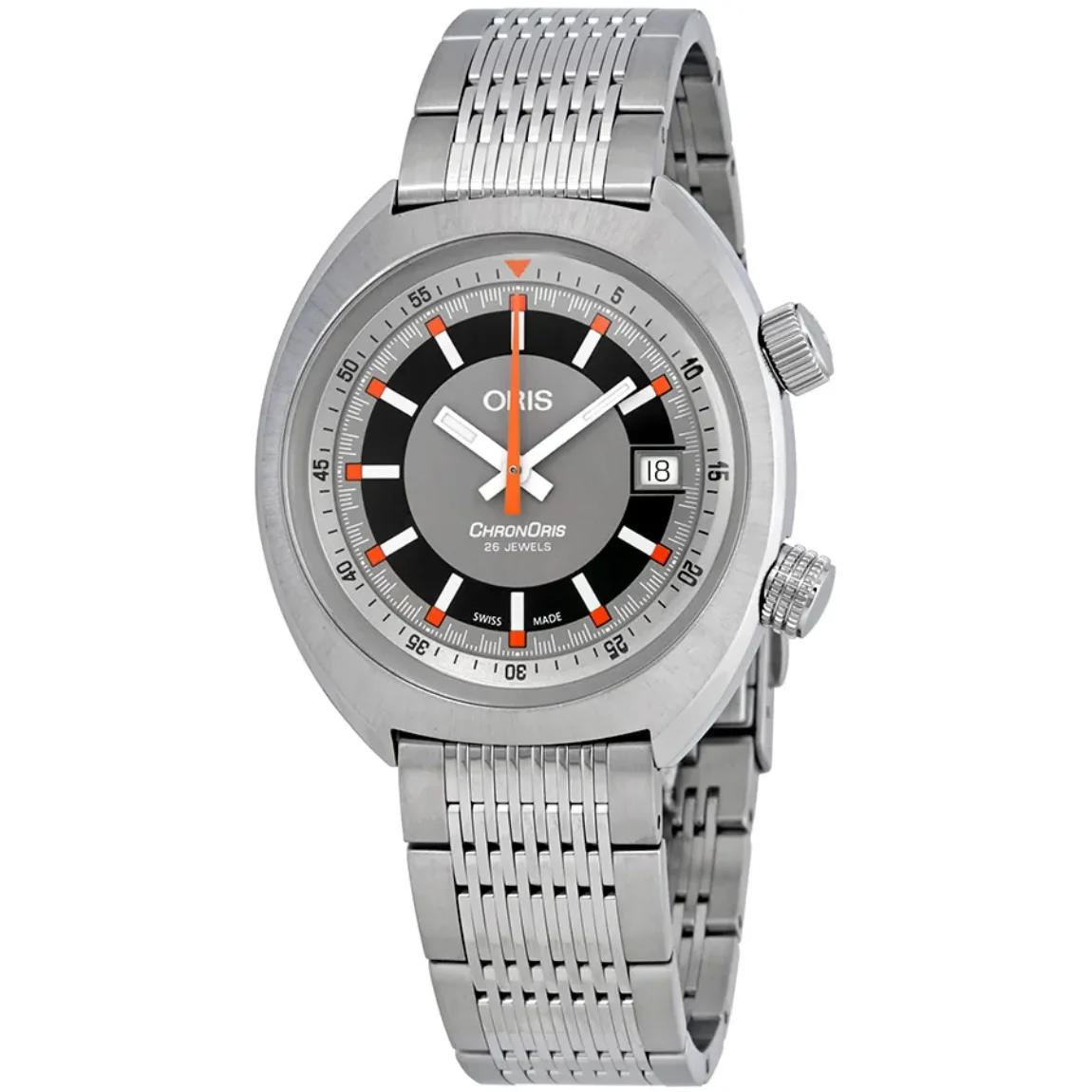 Oris Chronoris Date 01 733 7737 4053-07 8 19 01 39mm Ref. 01 733 7737 4053-07 8 19 01
