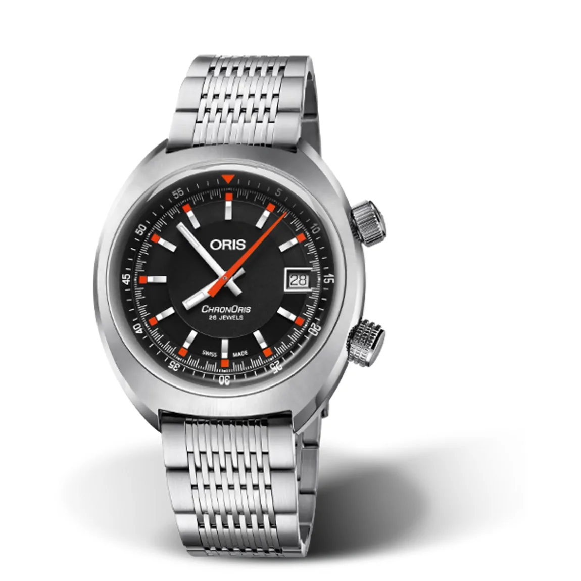 Oris Chronoris Date 01 733 7737 4054-07 8 19 01 39mm Ref. 01 733 7737 4054-07 8 19 01