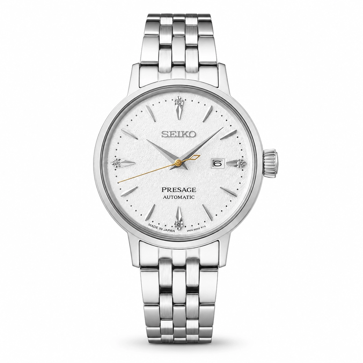 Seiko Presage Cocktail Time Ladies SRE017J1 Silver Dial Automatic Watch Ref. SRE017J1
