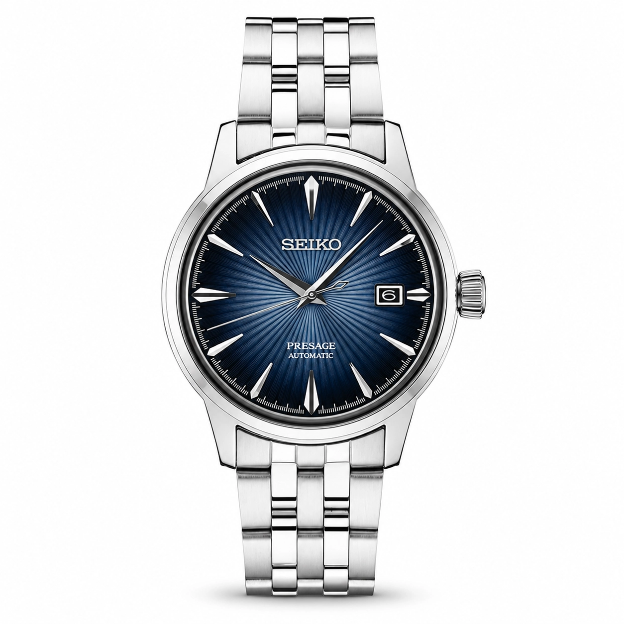 Seiko Presage Cocktail Time SRPB41J1 Blue Dial Automatic Watch Ref. SRPB41J1