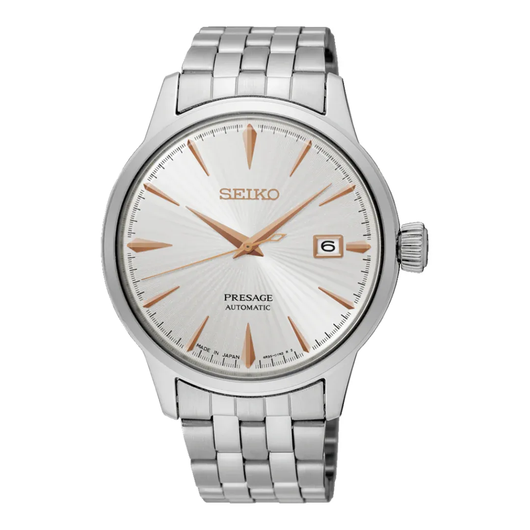 Seiko Presage Cocktail Time SRPB47 White Dial Automatic Watch Ref. SRPB47