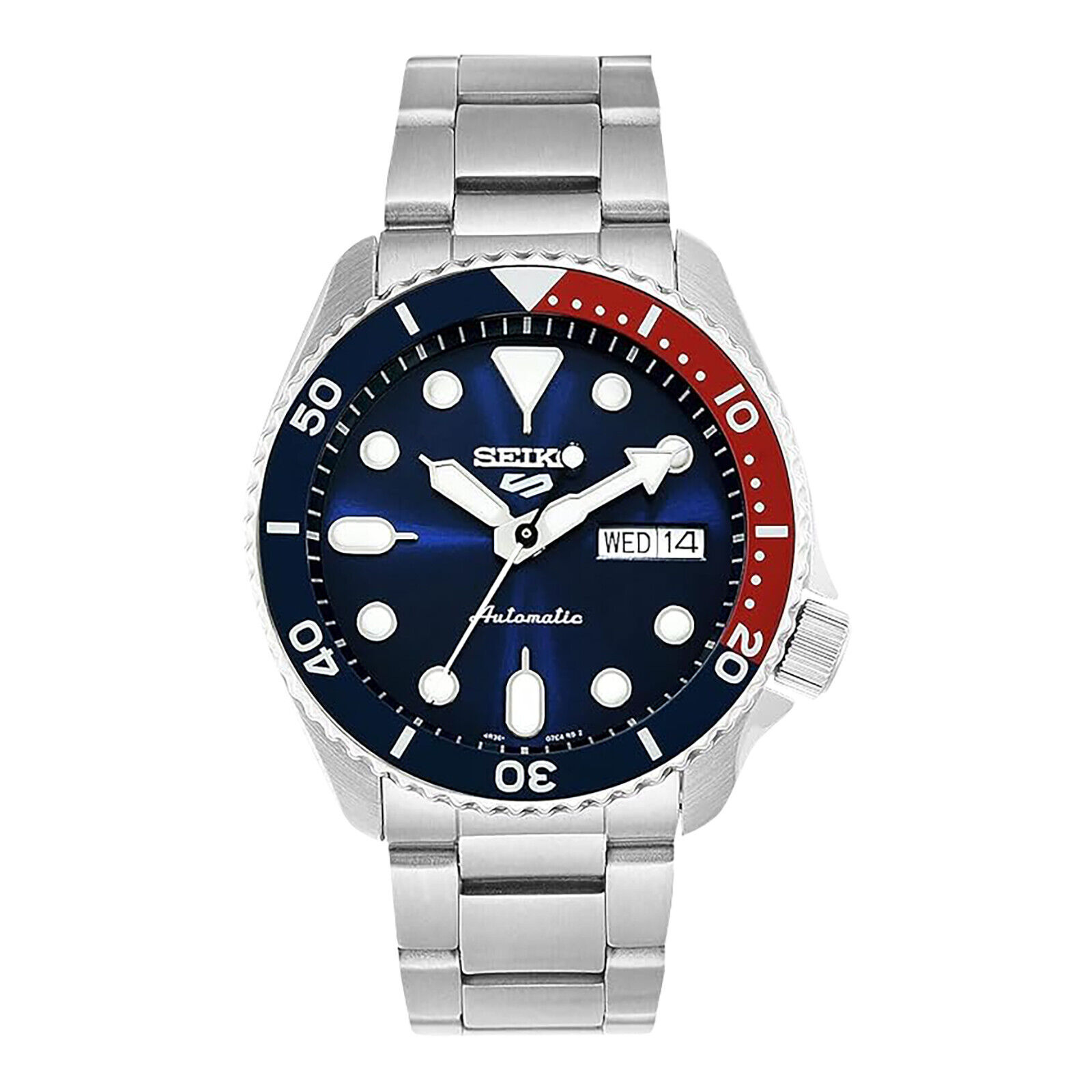 5 Sports Automatic Blue Dial Pepsi Bezel SRPD53K1