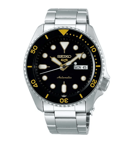 5 Sports SRPD57K1 Automatic Black Dial