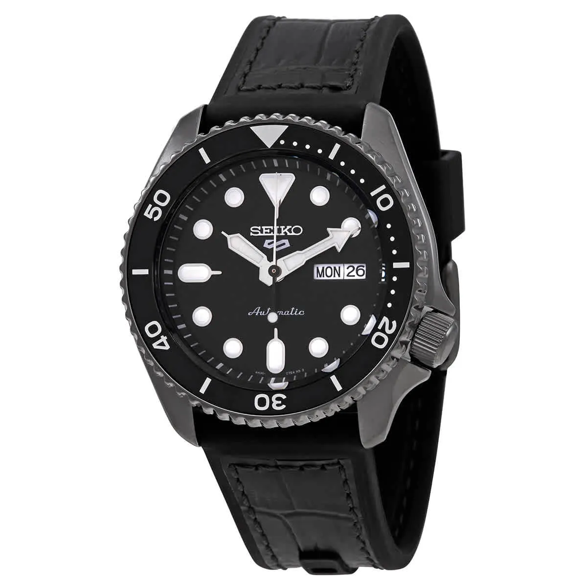 5 Sports Specialist Style Automatic Black Dial SRPD65K3