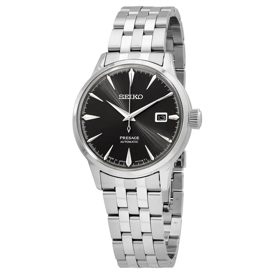 Seiko Presage Cocktail Time SRPE17J1 Black Dial Automatic Watch Ref. SRPE17J1