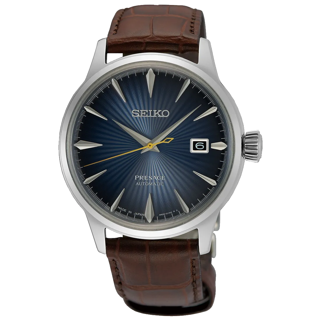 Seiko Presage Cocktail Time SRPK15K1 Blue Dial Automatic Watch Ref. SRPK15K1