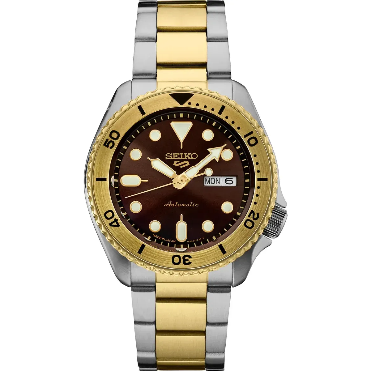 5 Sports Automatic Brown Dial SRPK24