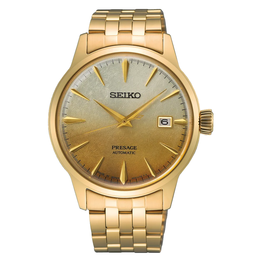 Seiko Presage Cocktail Time SRPK46 Champagne Dial Automatic Watch Ref. SRPK46
