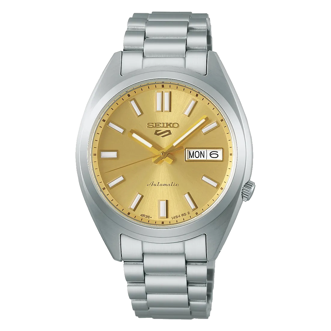 Seiko Seiko 5 Sports SRPL59K1 Gold Dial Automatic Watch Ref. SRPL59K1