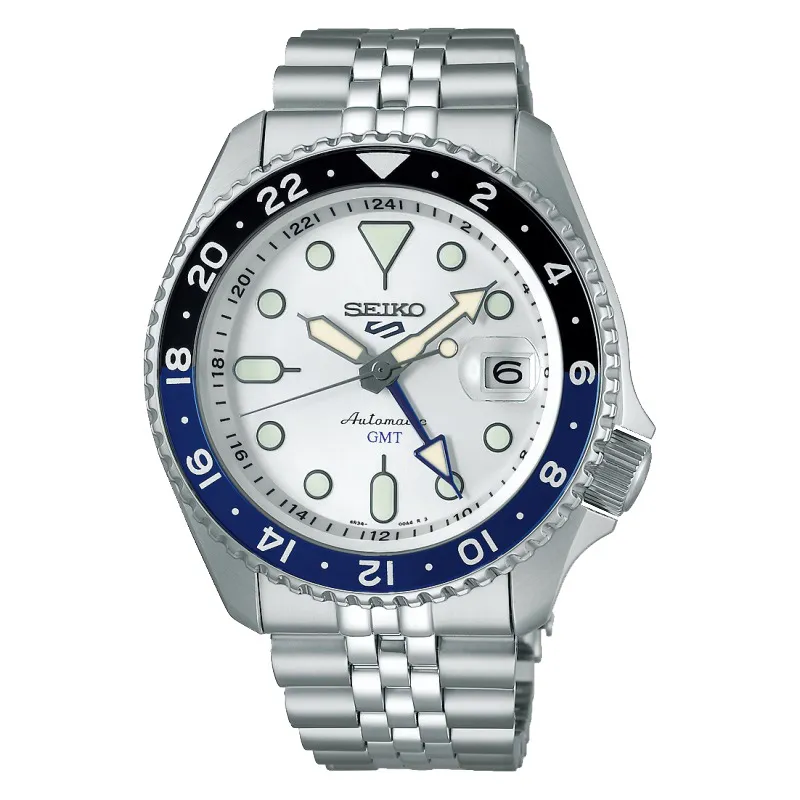 5 Sports SKX GMT Sky Blue, Silver Cloud SSK033K1