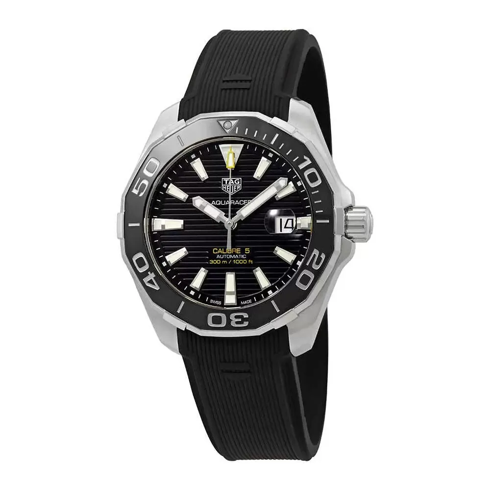 Aquaracer Calibre 5 Automatic Black Dial 43mm WAY201A.FT6142