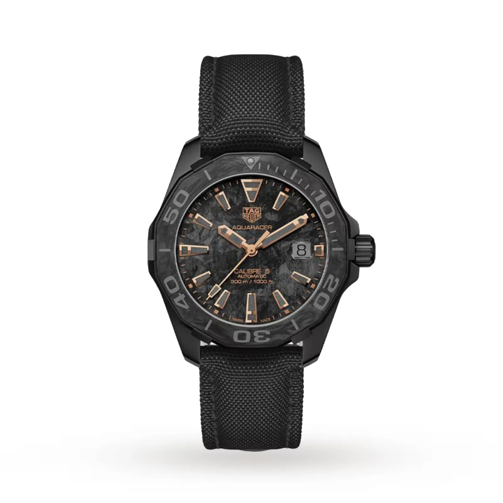 Aquaracer Calibre 5 Carbon WBD218A.FC6445 41mm