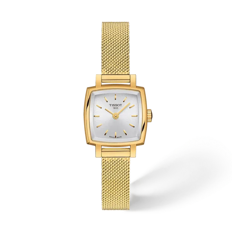 Tissot Lovely Square T058.109.33.031.00 White Dial Watch Ref. T058.109.33.031.00