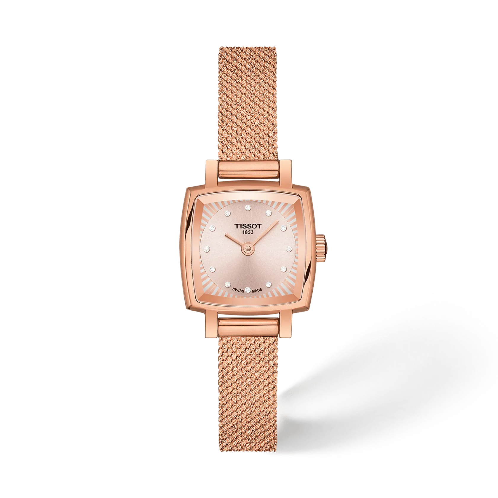 Tissot Lovely Square T058.109.33.456.00 Mother-of-Pearl Dial Watch Ref. T058.109.33.456.00