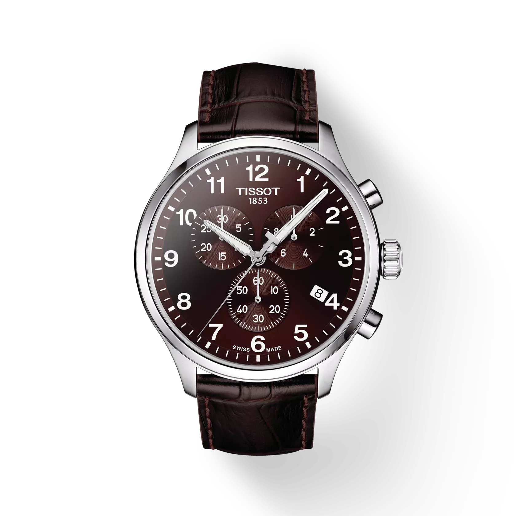 Chrono XL Chronograph Quartz Brown Dial T116.617.16.297.00 45mm
