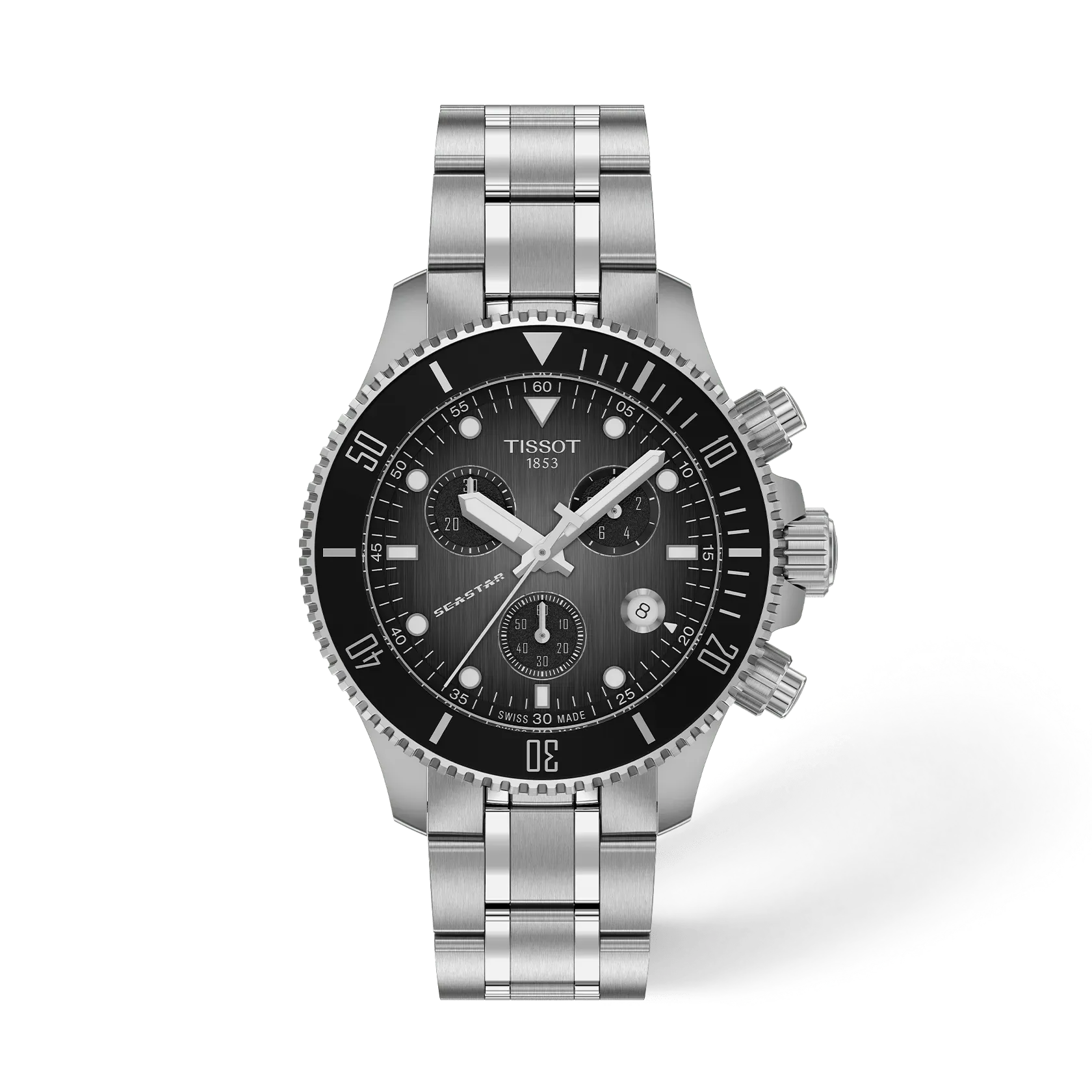 Tissot Seastar 1000 Chronograph T120.217.11.061.00 Black Dial Watch Ref. T120.217.11.061.00