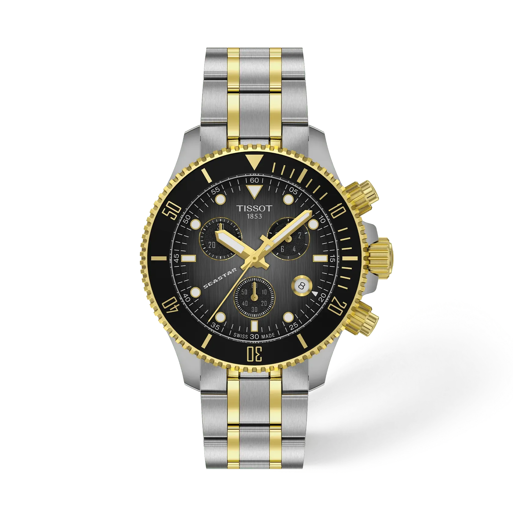 Tissot Seastar 1000 Chronograph T120.217.22.061.00 Black Dial Watch Ref. T120.217.22.061.00