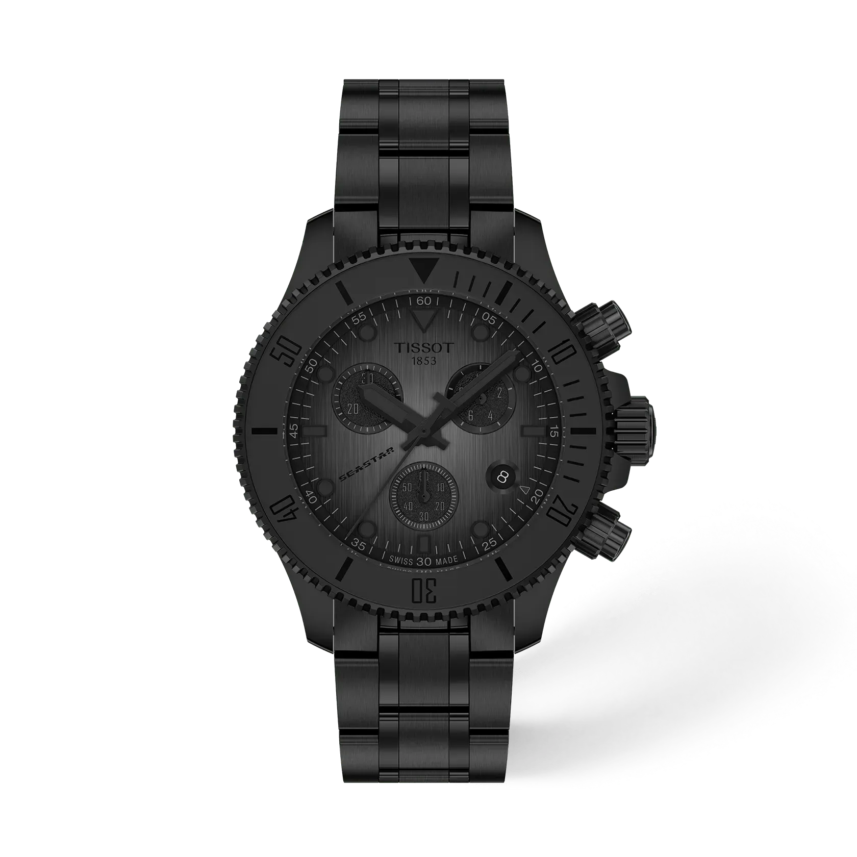 Tissot Seastar 1000 Chronograph T120.217.33.061.00 Black Dial Watch Ref. T120.217.33.061.00