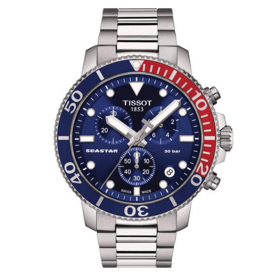 Seastar 1000 Chronograph Pepsi Bezel T120.417.11.041.03 45.5mm