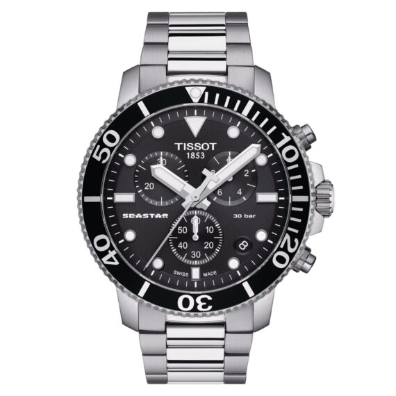 Seastar 1000 Quartz Chronograph T120.417.11.051.00 45.5mm