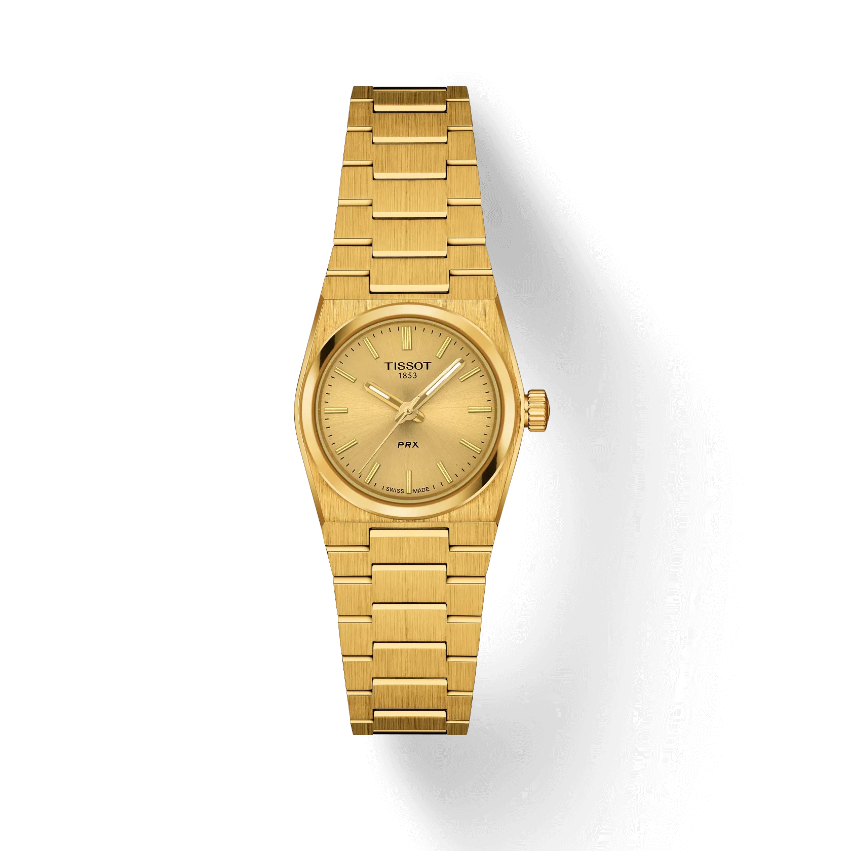 PRX Quartz Gold PVD T137.010.33.021.00 25mm