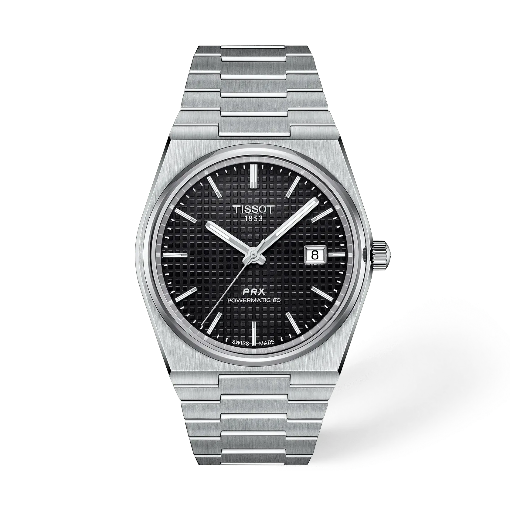 Tissot PRX Powermatic 80 T137.407.11.051.00 Black Dial Watch Ref. T137.407.11.051.00