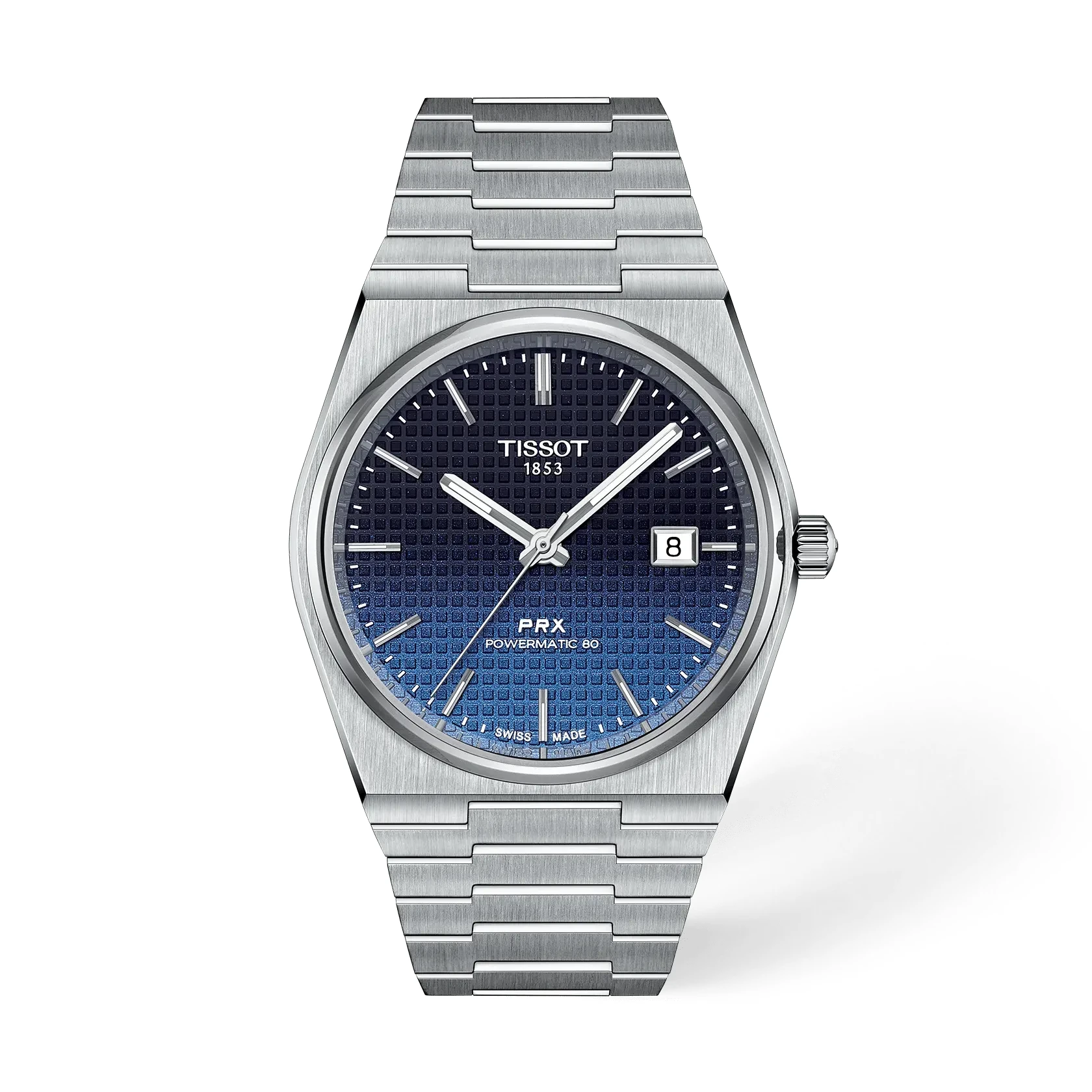 Tissot PRX Powermatic 80 T137.407.11.051.01 Blue Dial Watch Ref. T137.407.11.051.01