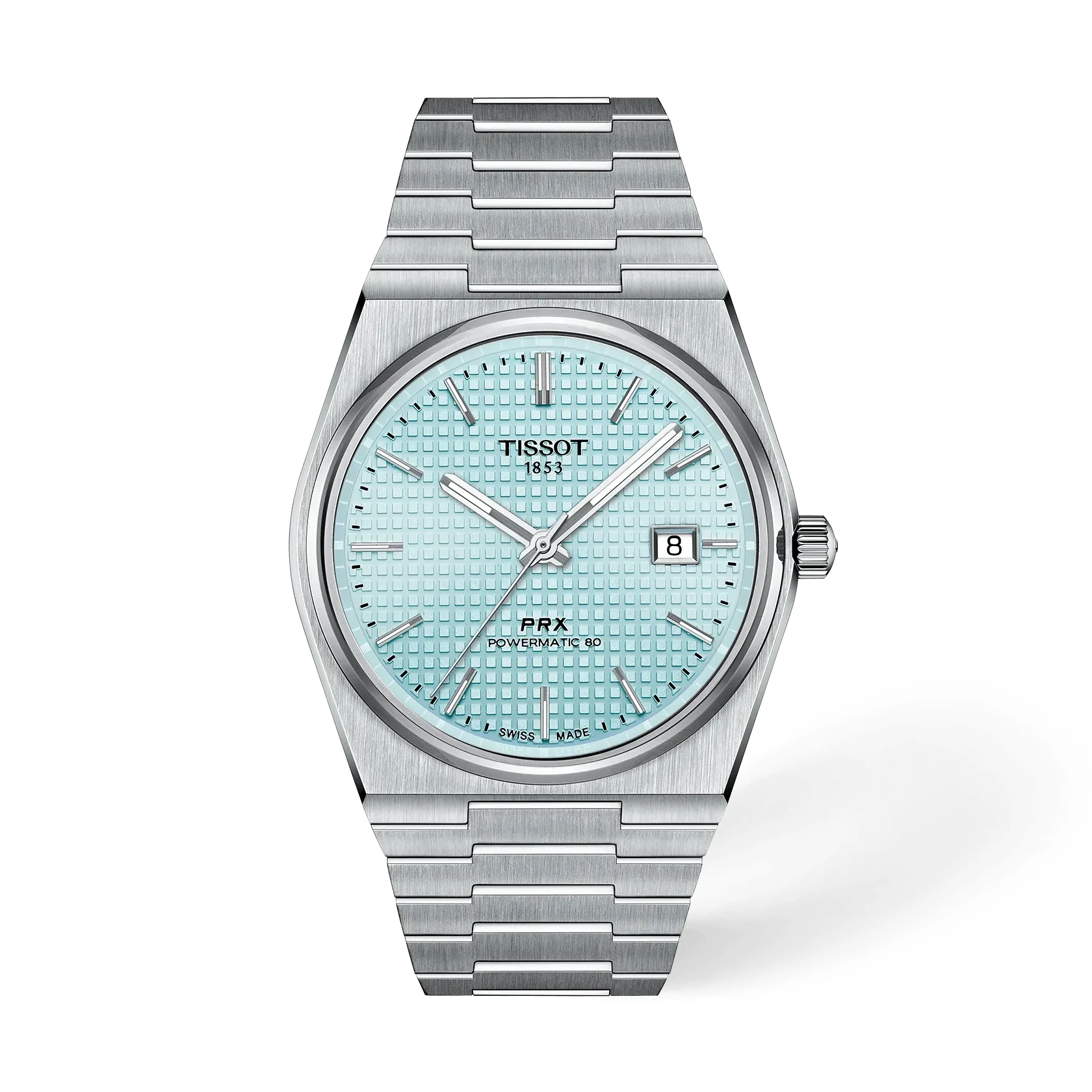 Tissot PRX Powermatic 80 T137.407.11.351.00 Light Blue Dial Watch Ref. T137.407.11.351.00