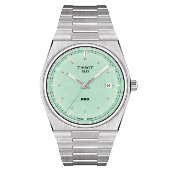 PRX Quartz Light Green Dial T137.410.11.091.01 40mm