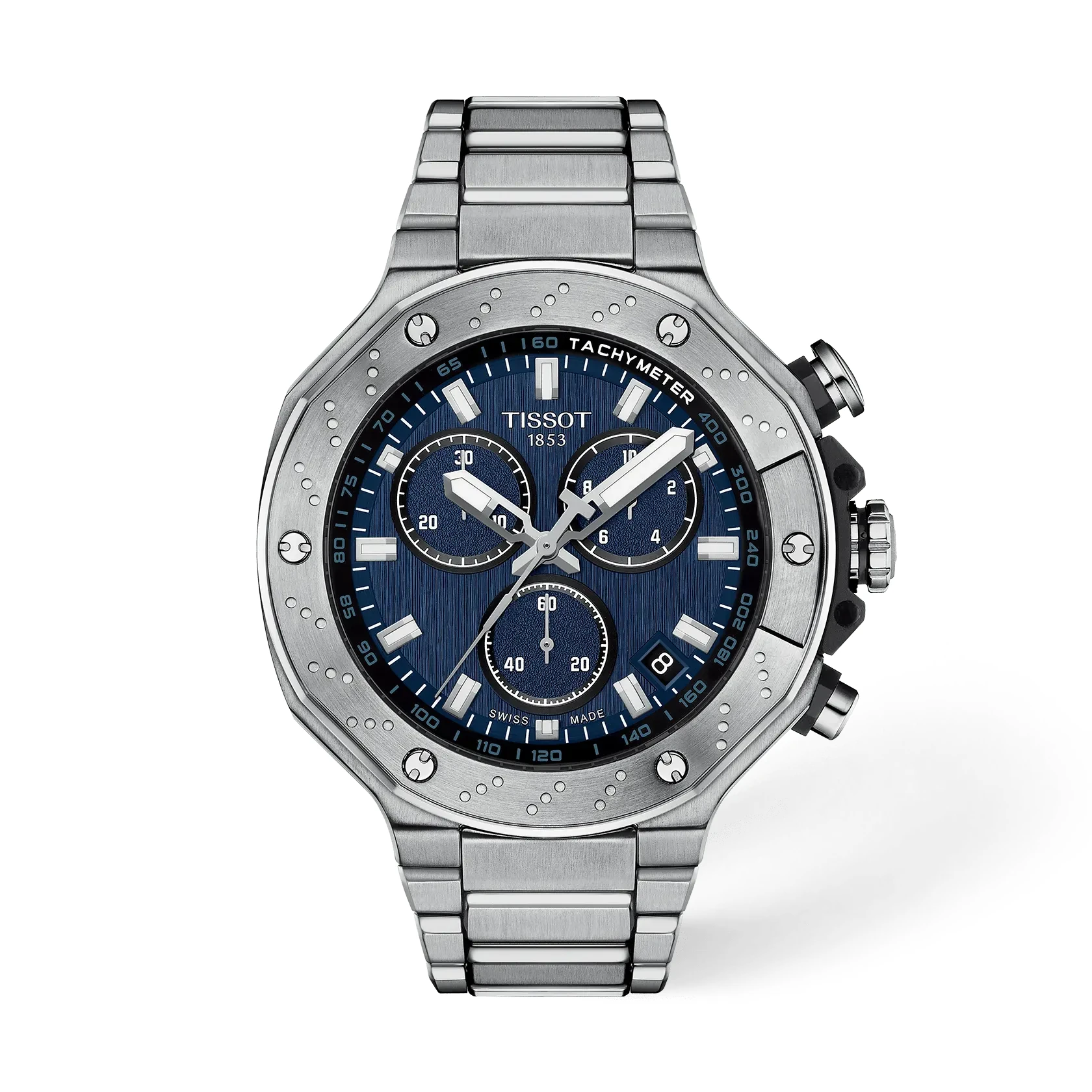 Tissot T-Race Chronograph T141.417.11.041.00 Blue Dial Watch Ref. T141.417.11.041.00