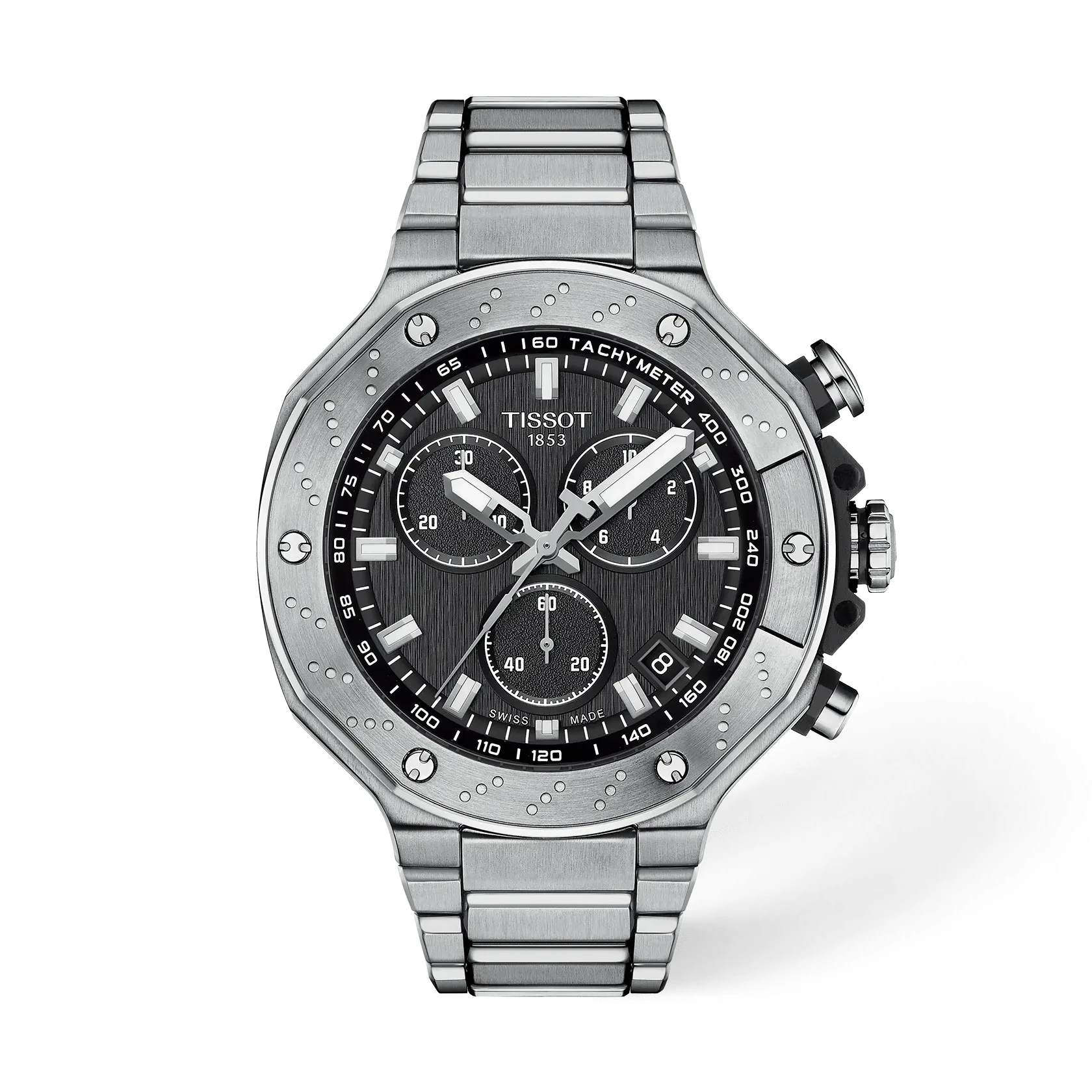 Tissot T-Race Chronograph T141.417.11.051.01 Black Dial Watch Ref. T141.417.11.051.01