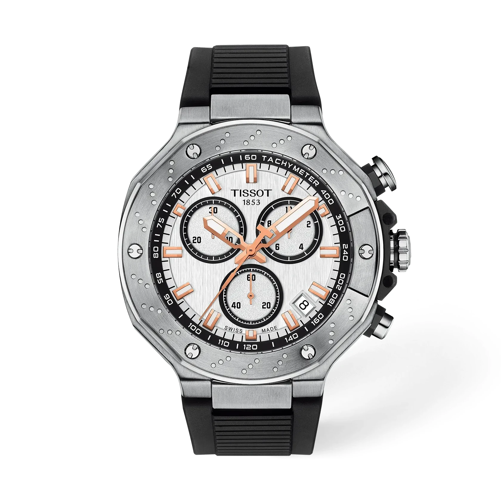 Tissot T-Race Chronograph T141.417.17.011.00 White Dial Watch Ref. T141.417.17.011.00