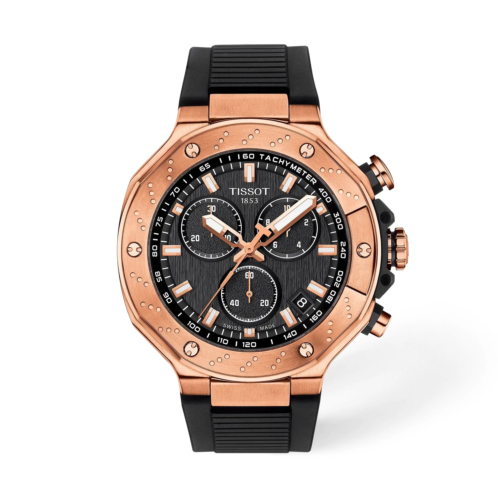 Tissot T-Race Chronograph T141.417.37.051.00 Black Dial Watch Ref. T141.417.37.051.00