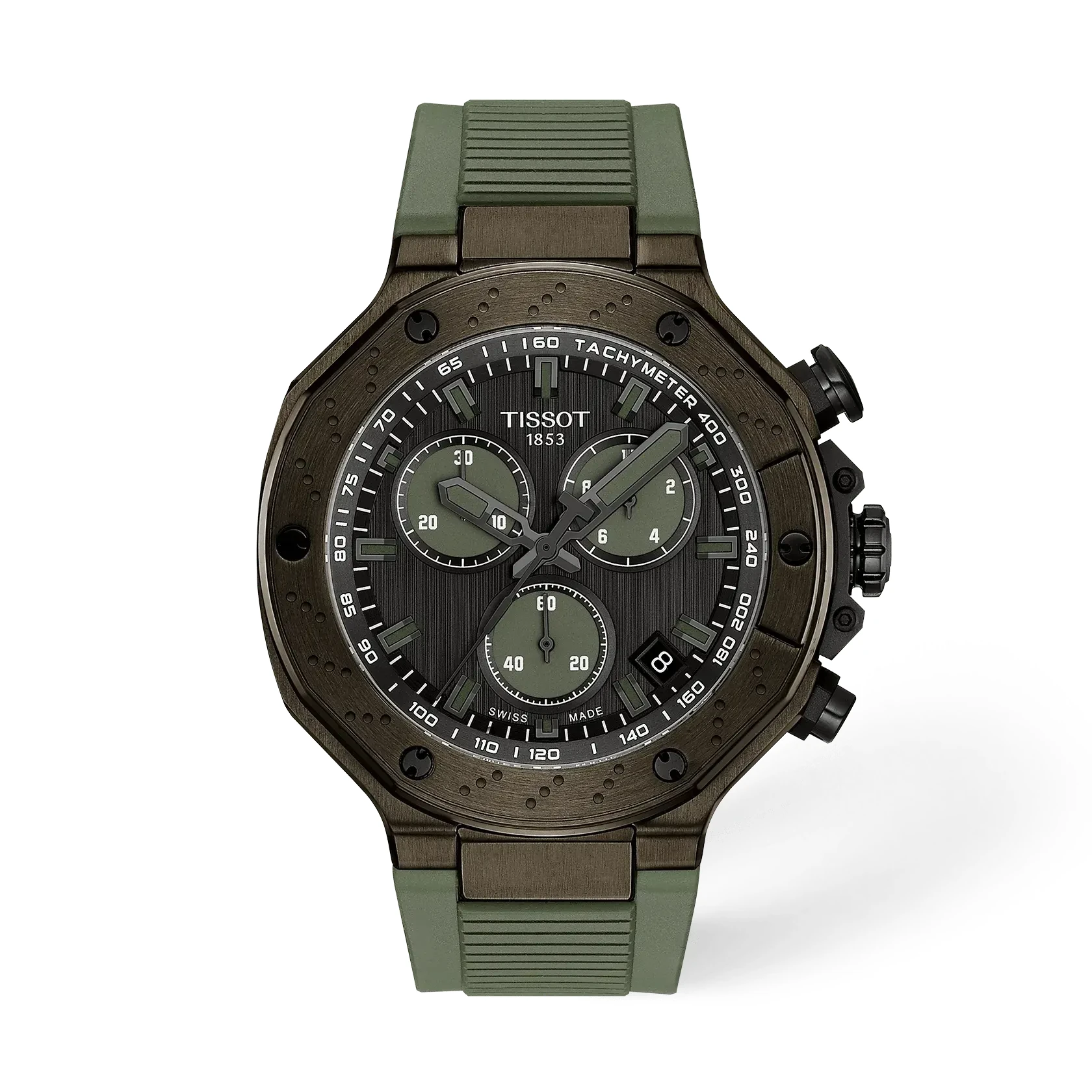 Tissot T-Race Chronograph T141.417.37.061.02 Grey Dial Watch Ref. T141.417.37.061.02