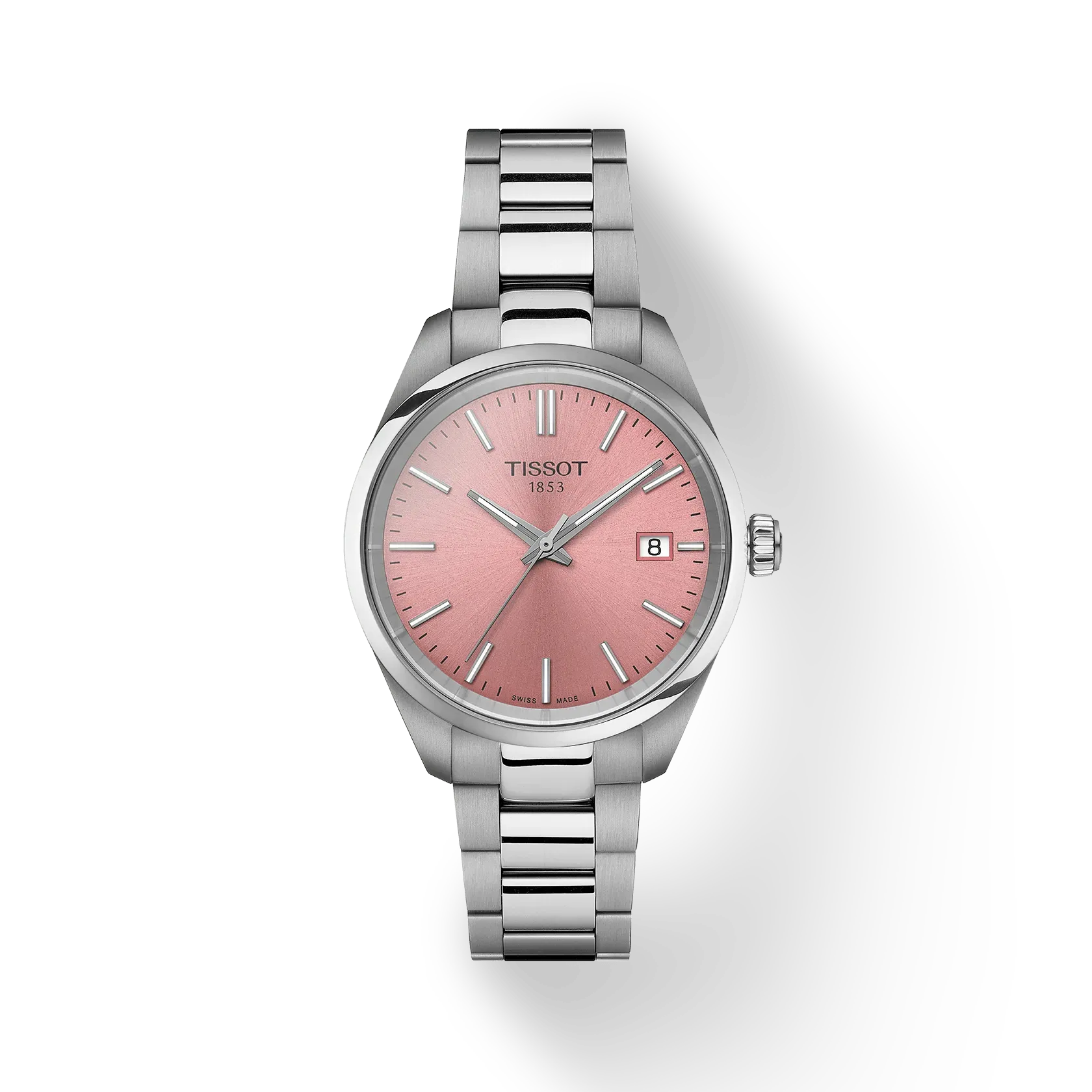 PR 100 34mm Pink Dial T150.210.11.331.00
