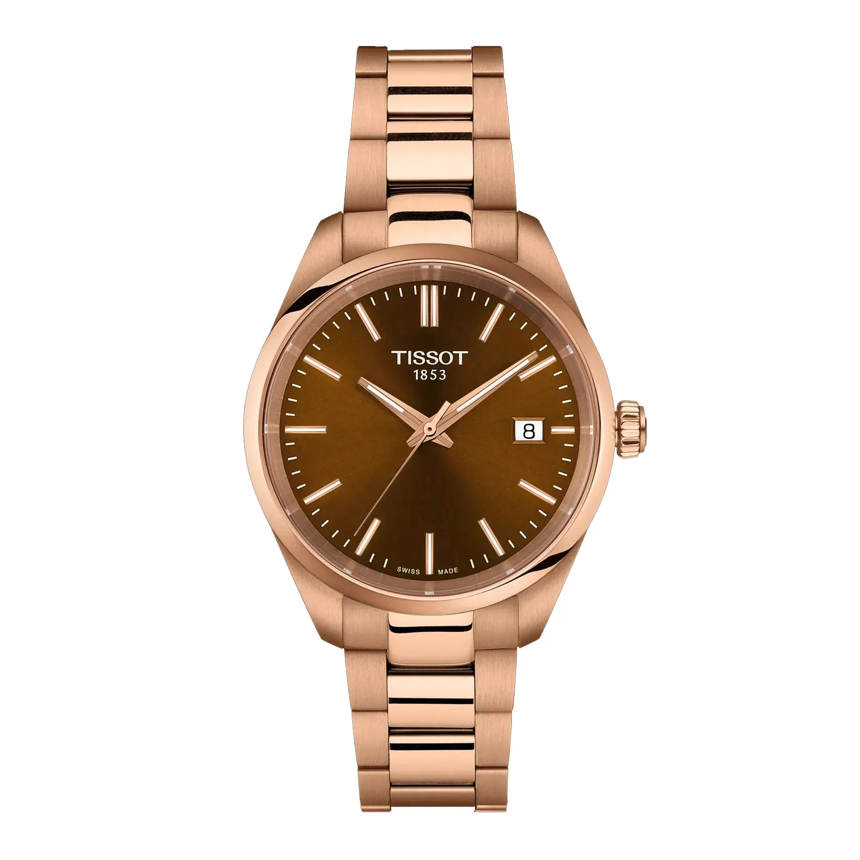 Tissot PR 100 34mm T150.210.33.291.00 Brown Dial Watch Ref. T150.210.33.291.00