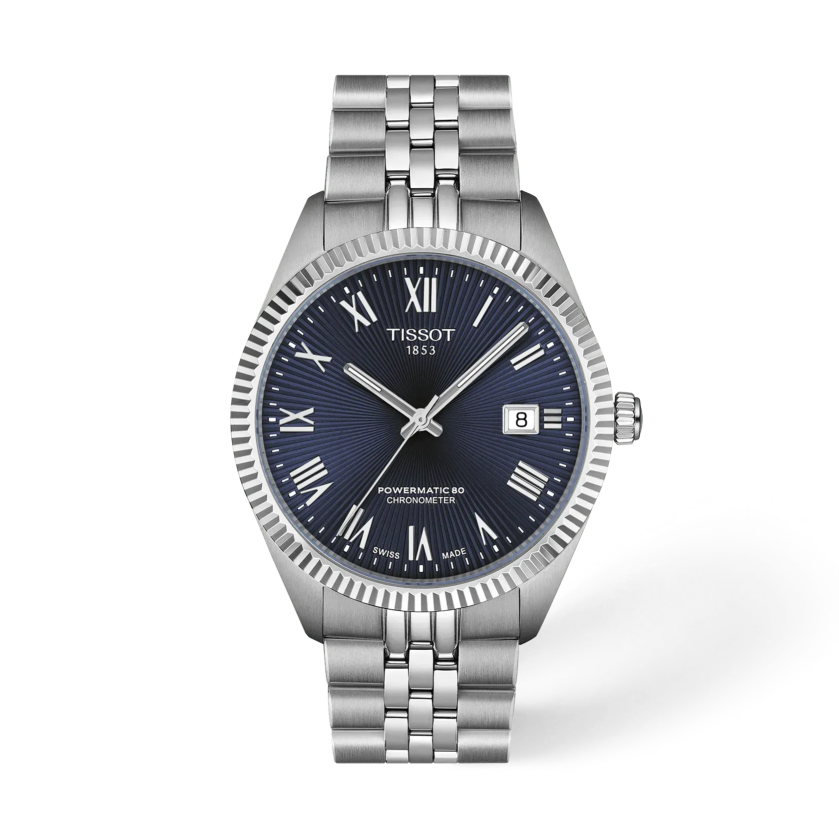 Tissot Ballade Powermatic 80 T156.408.11.043.00 Blue Dial Watch Ref. T156.408.11.043.00