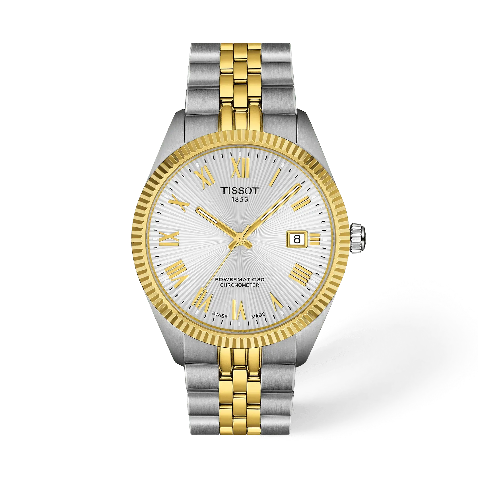 Tissot Ballade Powermatic 80 T156.408.22.033.00 Silver Dial Watch Ref. T156.408.22.033.00
