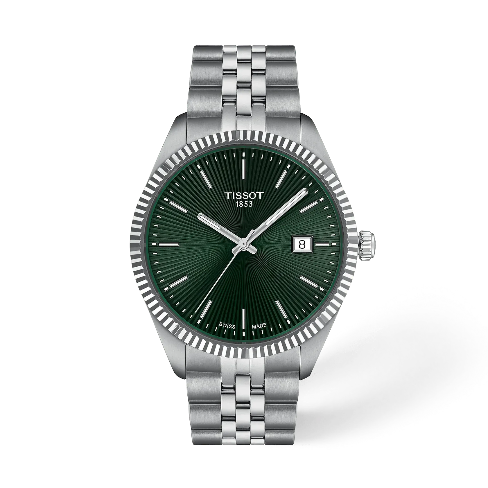 Tissot Ballade 40mm T156.410.11.091.00 Green Dial Watch Ref. T156.410.11.091.00