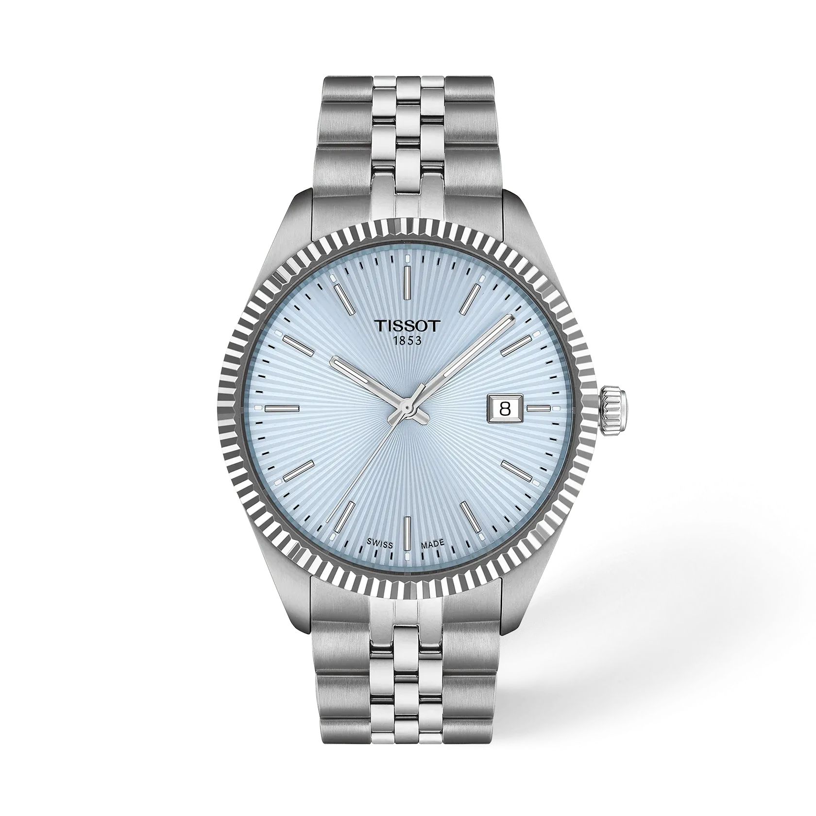 Tissot Ballade 40mm T156.410.11.351.00 Ice Blue Dial Watch Ref. T156.410.11.351.00