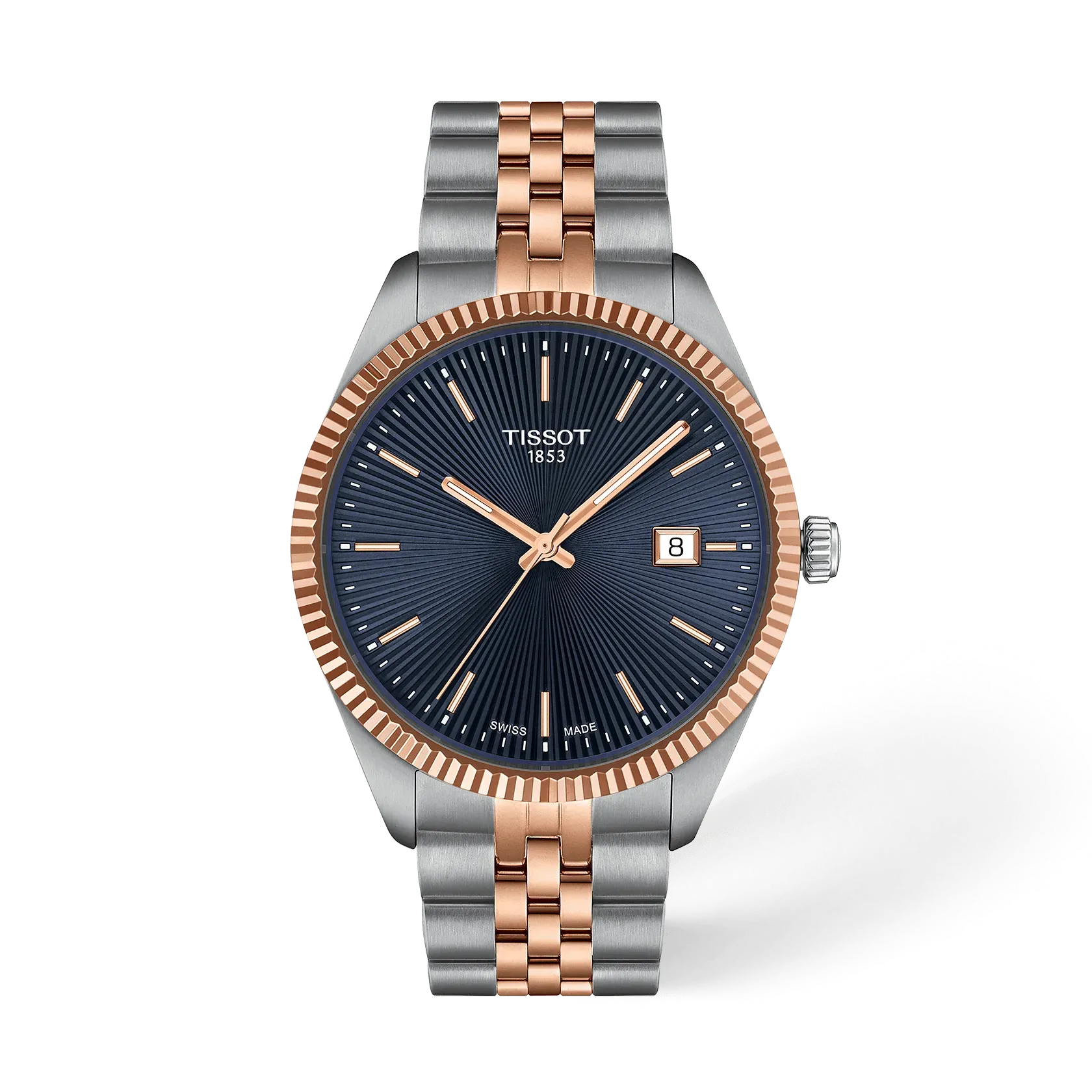 Tissot Ballade 40mm T156.410.22.041.00 Blue Dial Watch Ref. T156.410.22.041.00