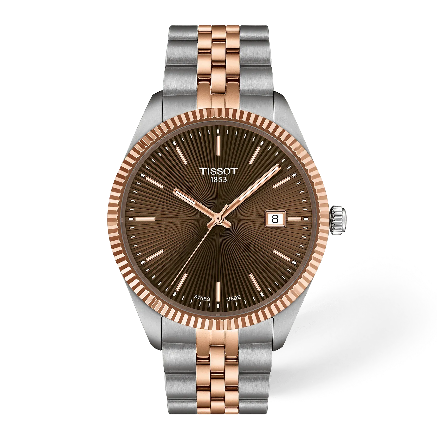 Tissot Ballade 40mm T156.410.22.291.01 Brown Dial Watch Ref. T156.410.22.291.01